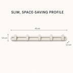 NESTORA RailNest Modular Wall Hook Rack