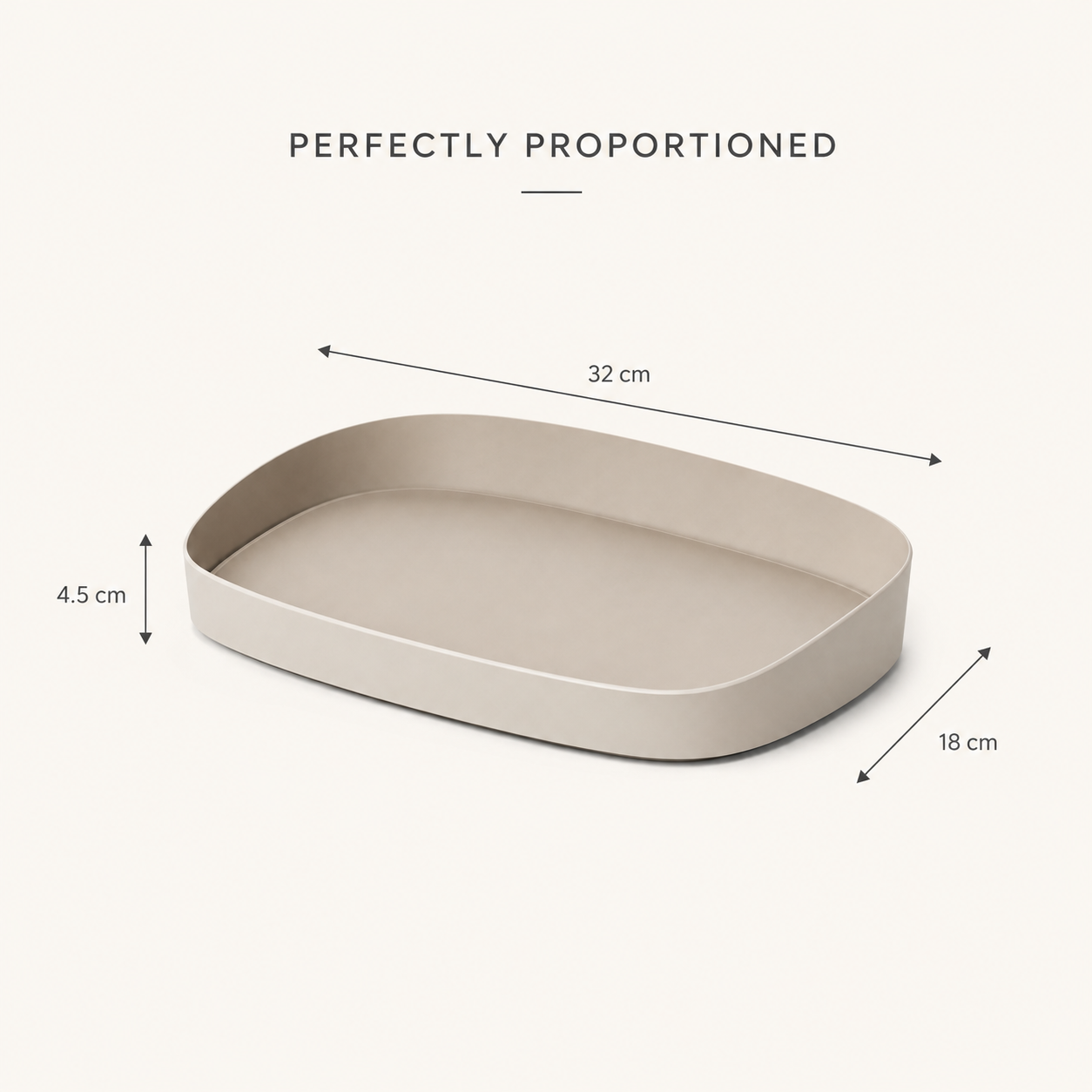 NESTORA ArcFold Entryway Organizer Tray