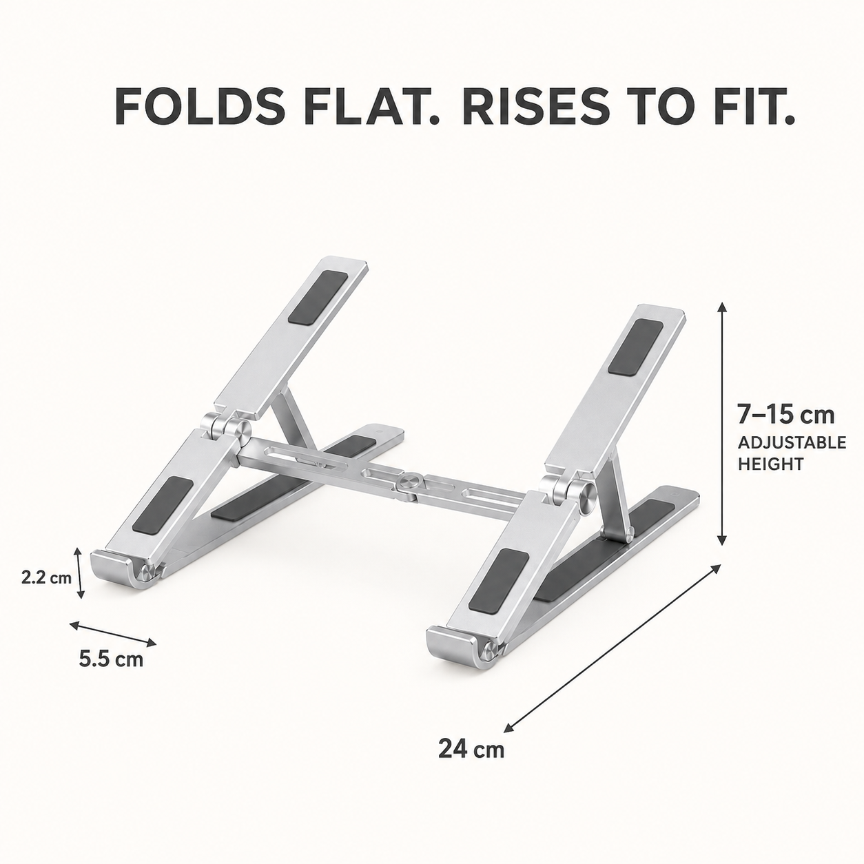 NESTORA FoldGrid Foldable Laptop Riser