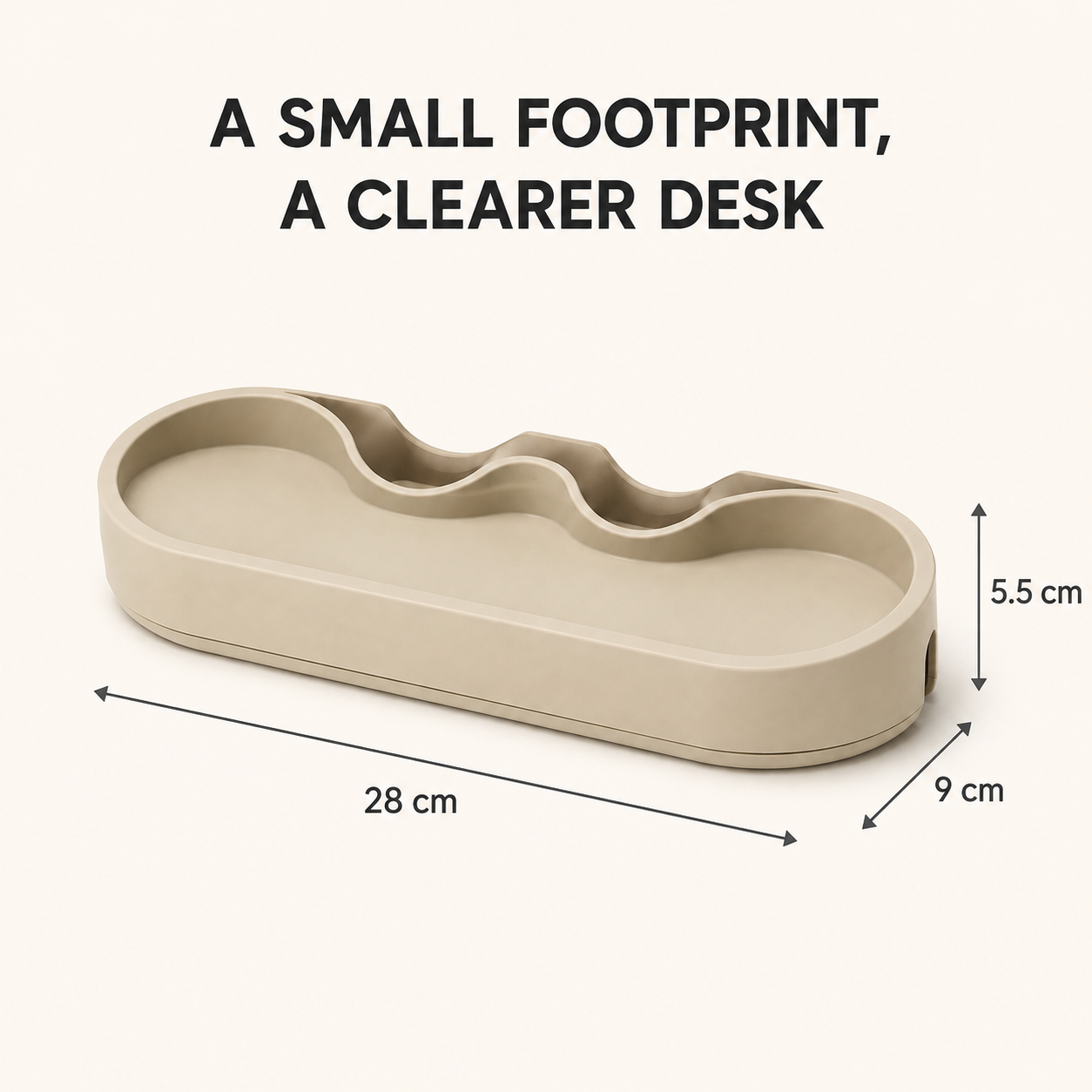 NESTORA CableCove Desktop Cable Organizer