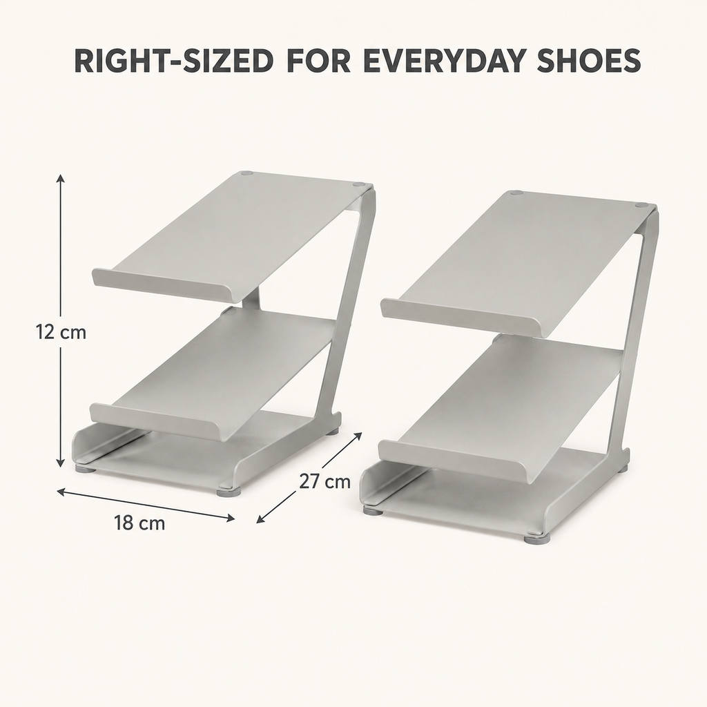 NESTORA StepStack Shoe Riser Pair