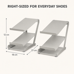 NESTORA StepStack Shoe Riser Pair