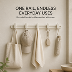 NESTORA RailNest Modular Wall Hook Rack