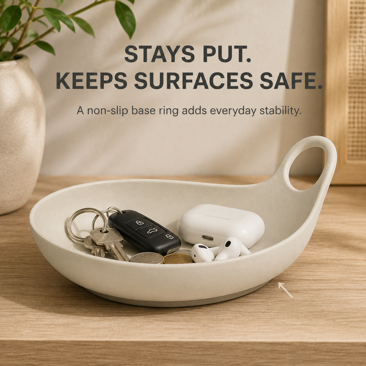 NESTORA LoopDrop Catchall Organizer Bowl