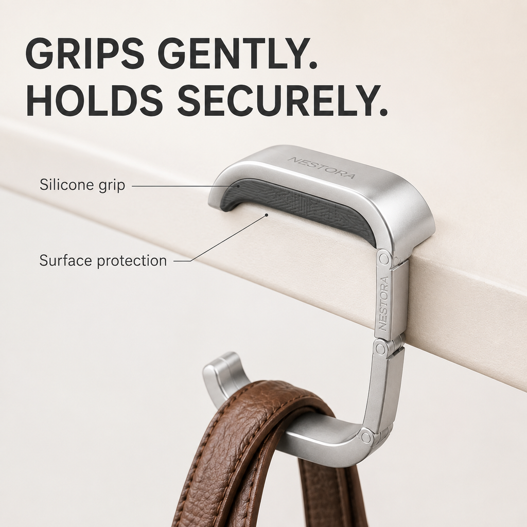 NESTORA SeatLoop Folding Bag Hanger