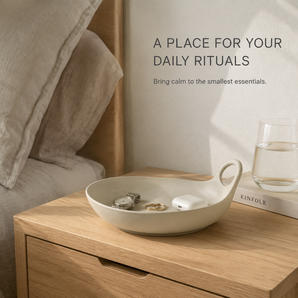 NESTORA LoopDrop Catchall Organizer Bowl