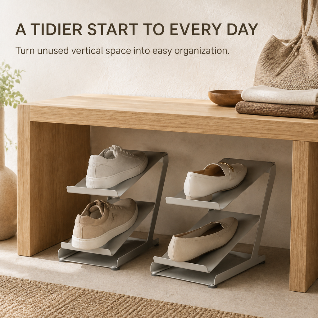 NESTORA StepStack Shoe Riser Pair