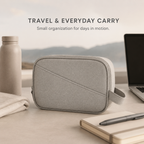 NESTORA FoldWay Travel Cable Organizer Pouch