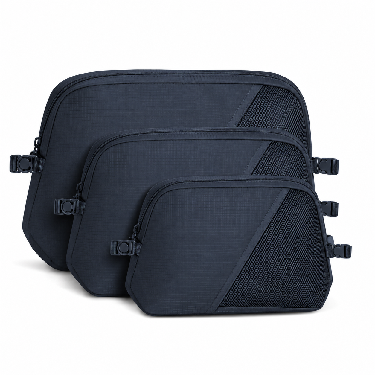 NESTORA ClipNest 3-Piece Travel Pouch Set