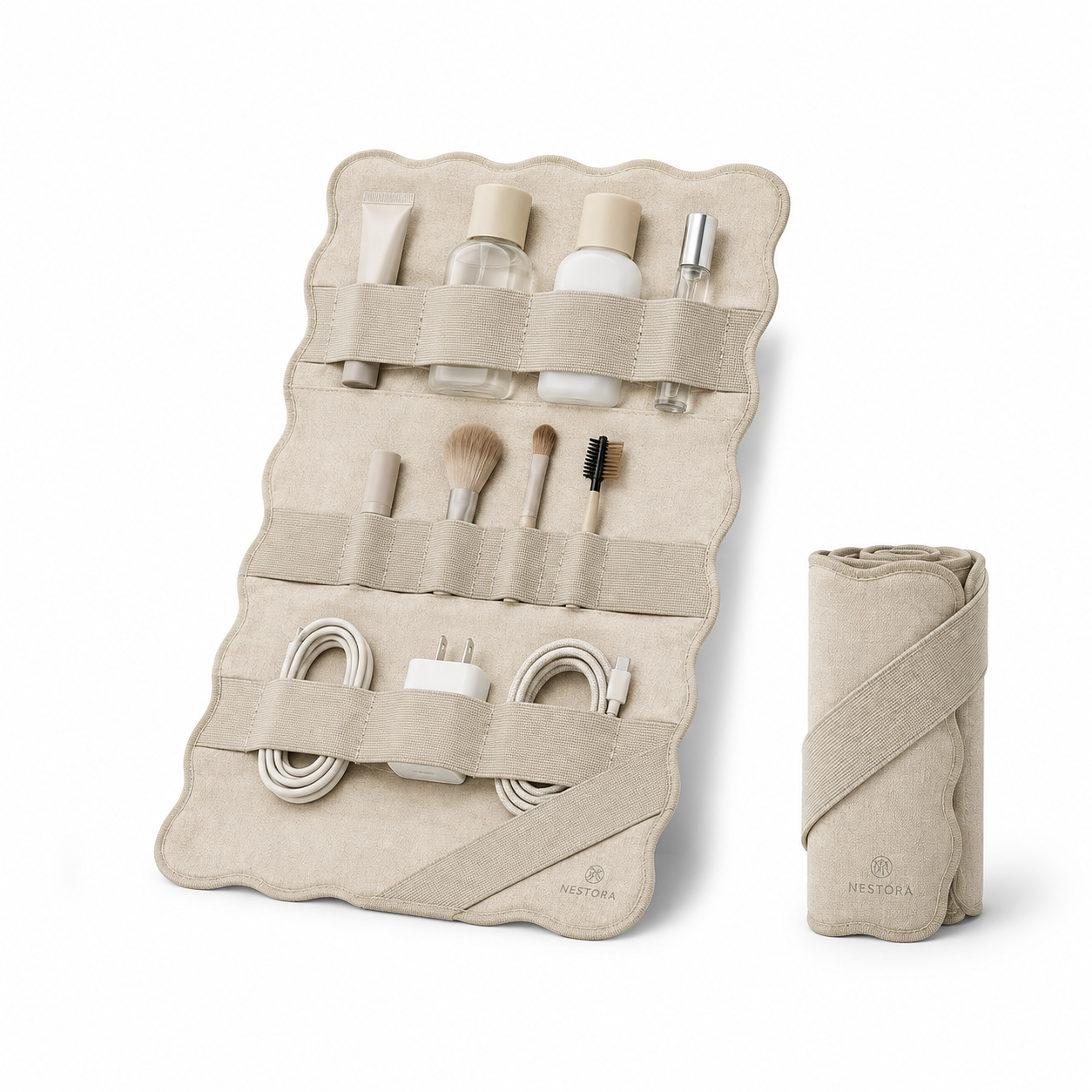 NESTORA WrapRest Roll-Up Travel Caddy